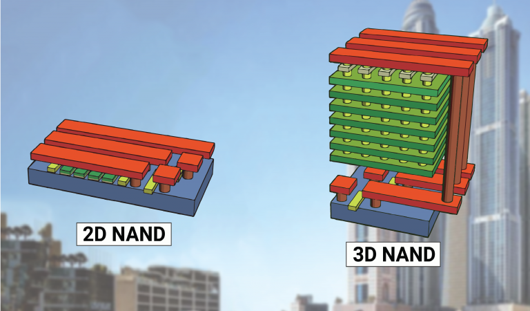 2d vs 3d nand