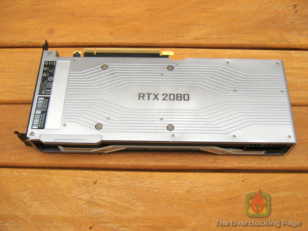 Review - NVIDIA GeForce RTX 2080 FE 7 rtx2080 backplate 1