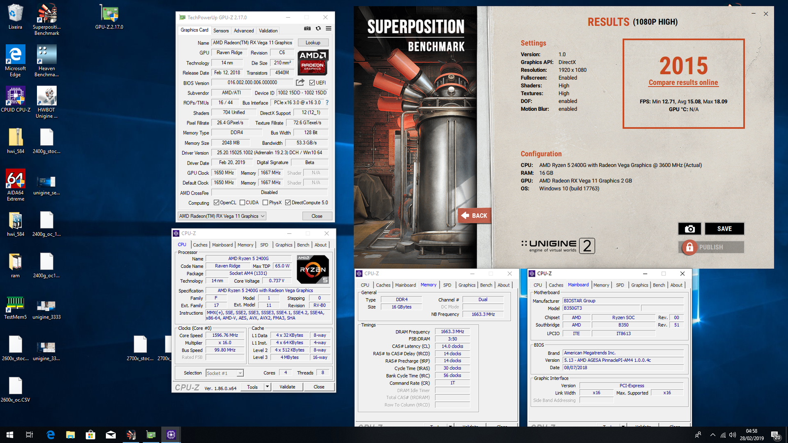 unigine 3333c14 1650