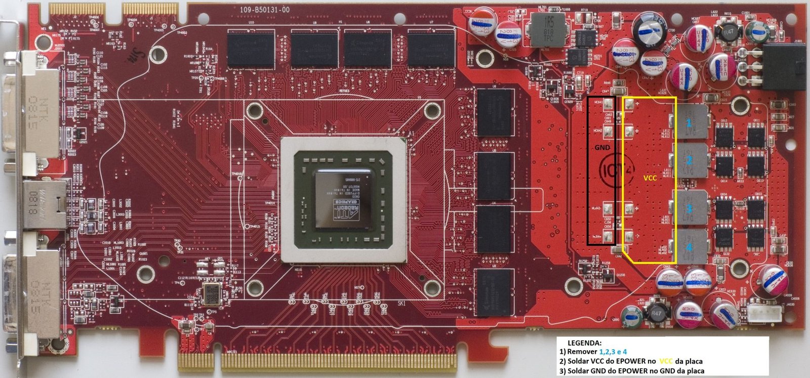 Radeon HD 4850 - Modificações, overclock e resultados - Parte II 9 4850 epower mod
