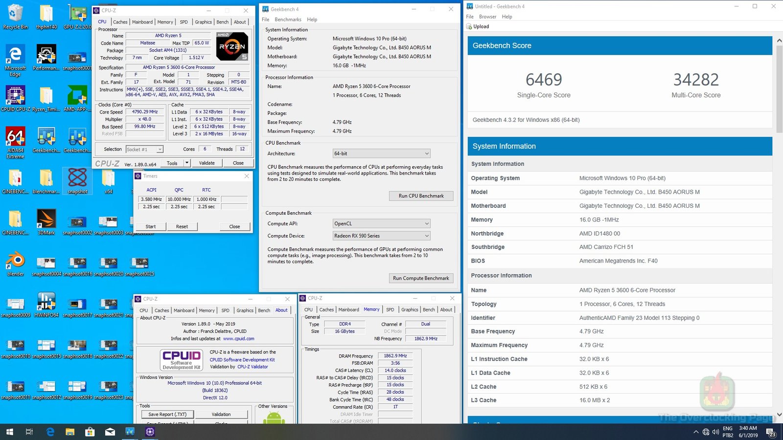 Ryzen 5 3600 - Arquitetura, resultados e overclock - Review 46 r5 3600 dice gb4