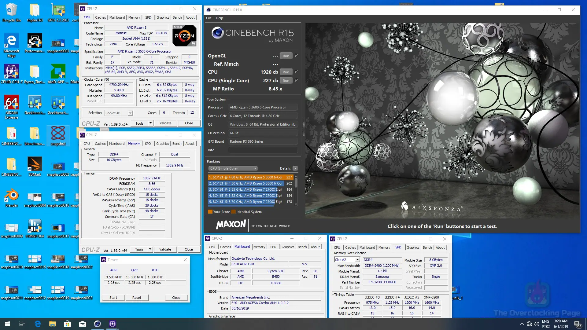 r5 3600 dice r15