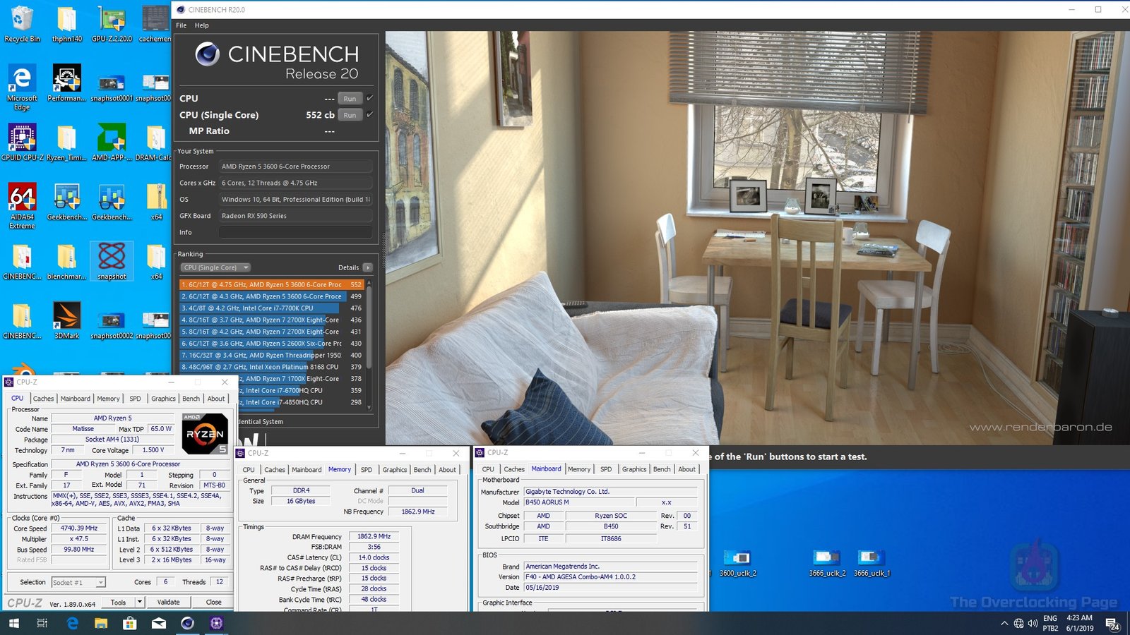 Ryzen 5 3600 - Arquitetura, resultados e overclock - Review 49 r5 3600 dice r20 2