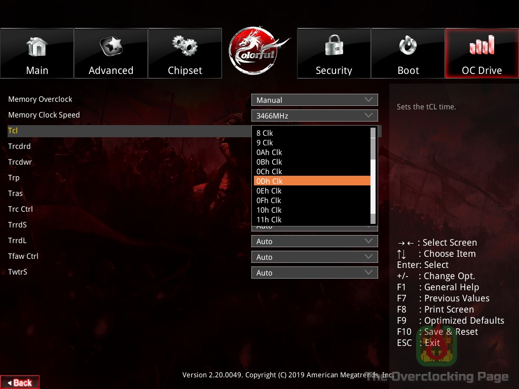 memory configuration 16 54 02