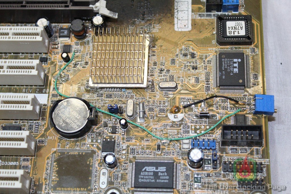 ASUS A7N8X-X + Athlon XP: Modificações e primeiros resultados – Parte II 9 vddmod