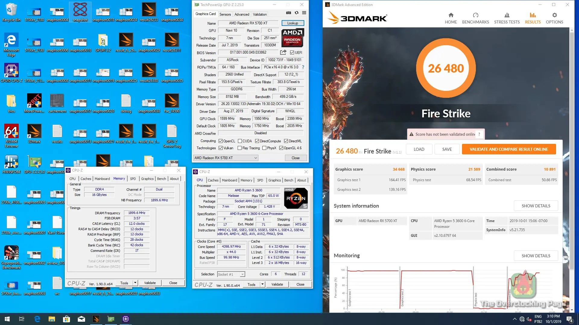 ASRock RX 5700 XT Challenger - Overclock extremo e resultados 7 fs dice