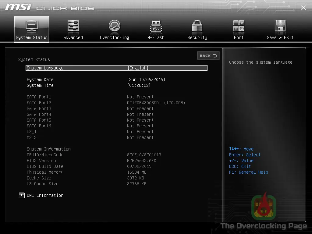 msi snapshot