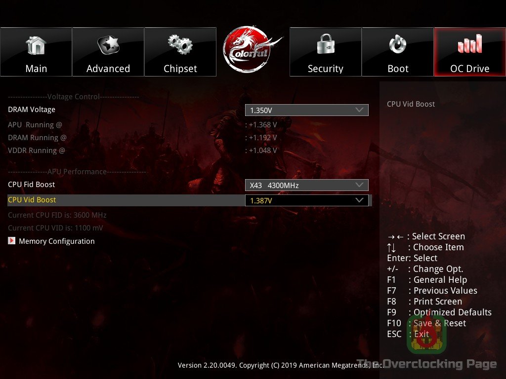 Colorful CVN X570 GAMING PRO V14 - Um update de bios e... Novidades? 7 oc drive 00 03 36