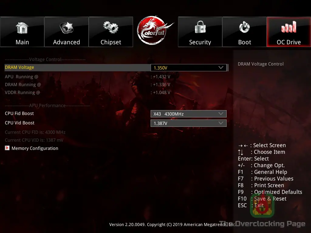 Colorful CVN X570 GAMING PRO V14 - Um update de bios e... Novidades? 8 oc drive 19 39 52