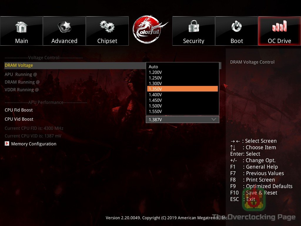Colorful CVN X570 GAMING PRO V14 - Um update de bios e... Novidades? 9 oc drive 19 40 01
