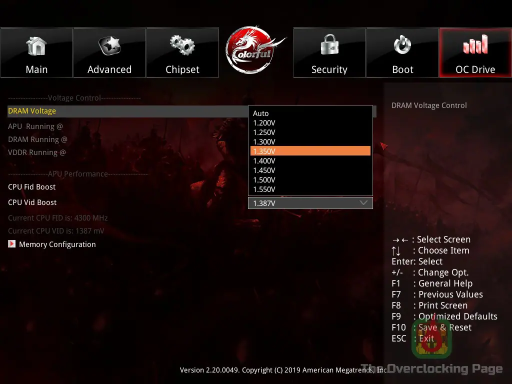 Colorful CVN X570 GAMING PRO V14 - Um update de bios e... Novidades? 9 oc drive 19 40 01