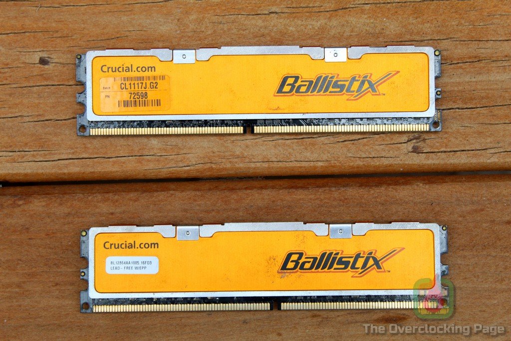 GA-EP45-UD3P + E7400 - Revisitando a plataforma 775! 8 ballistix ddr2 1 1