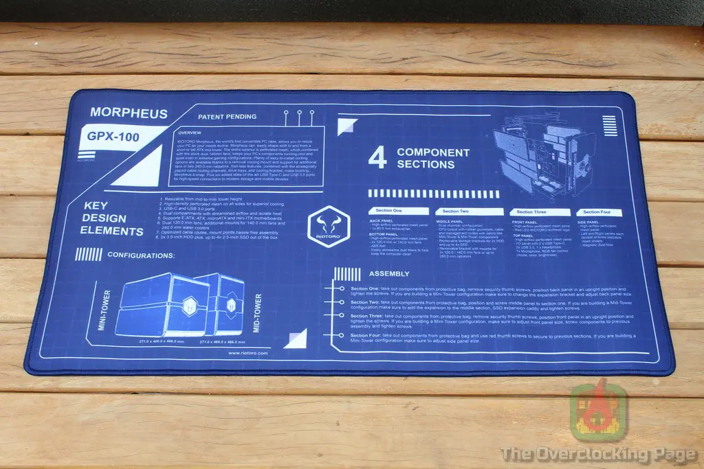 Riotoro Morpheus - Impressões, montagem e resultado final 7 riotoro morpheus mousepad 1