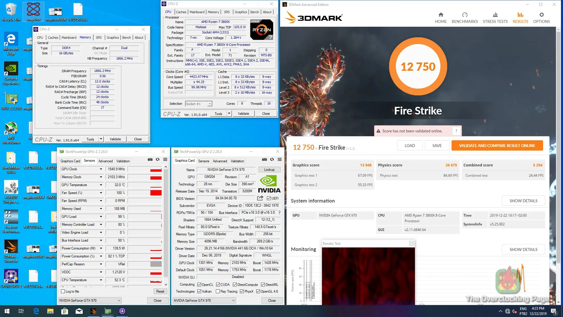 Ultima sessão de overclock extremo de 2019 feat. EVGA GTX970 23