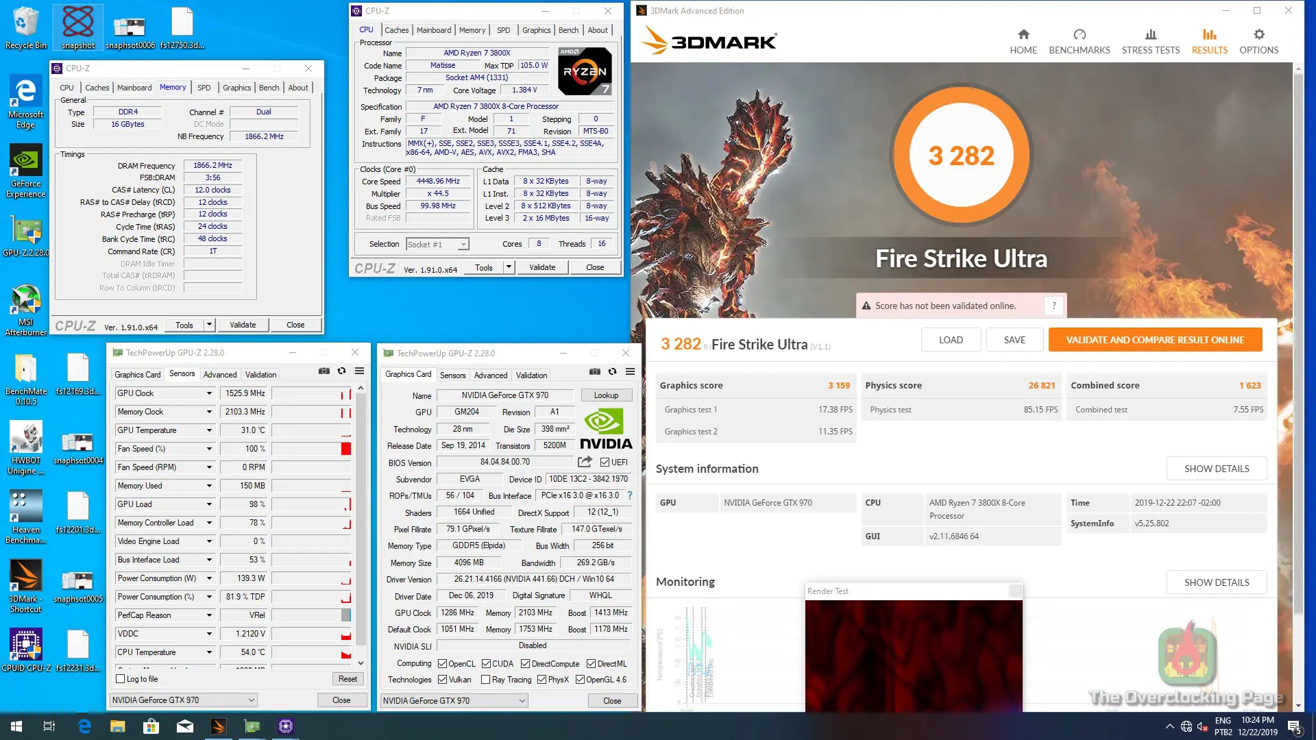 Ultima sessão de overclock extremo de 2019 feat. EVGA GTX970 25