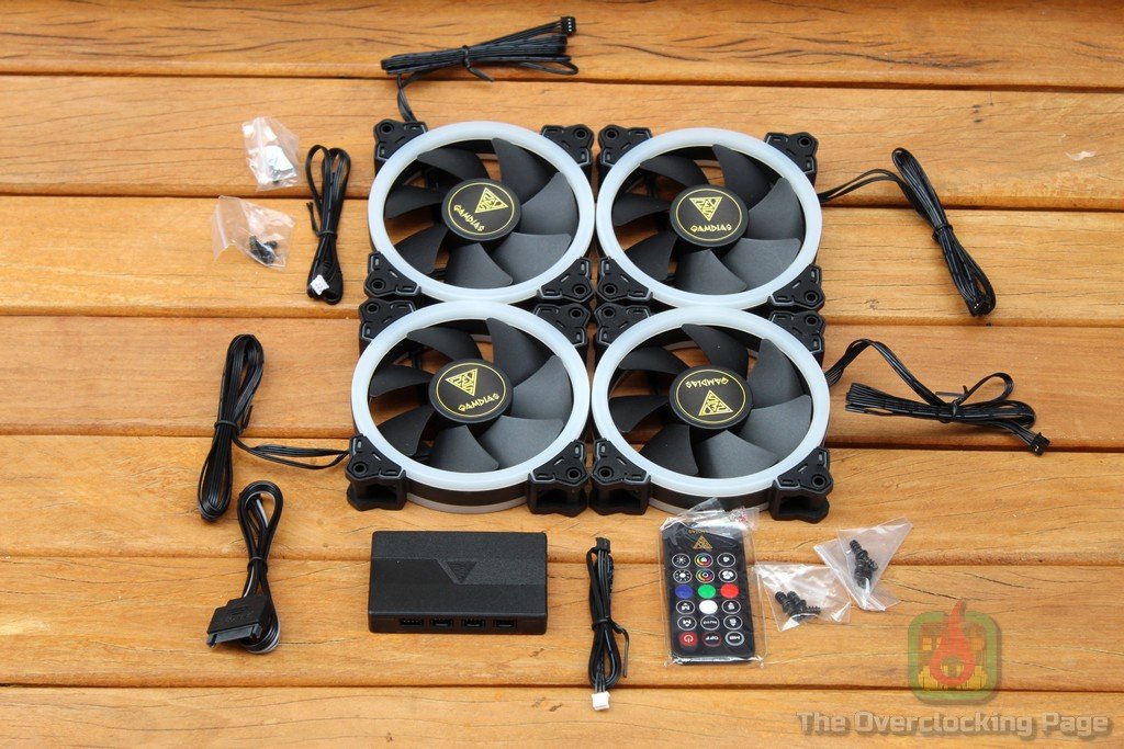 Gamdias Aeolus M1 1204R - Um kit RGB em dose quadrupla! 7 gamdias aeolus kit 1