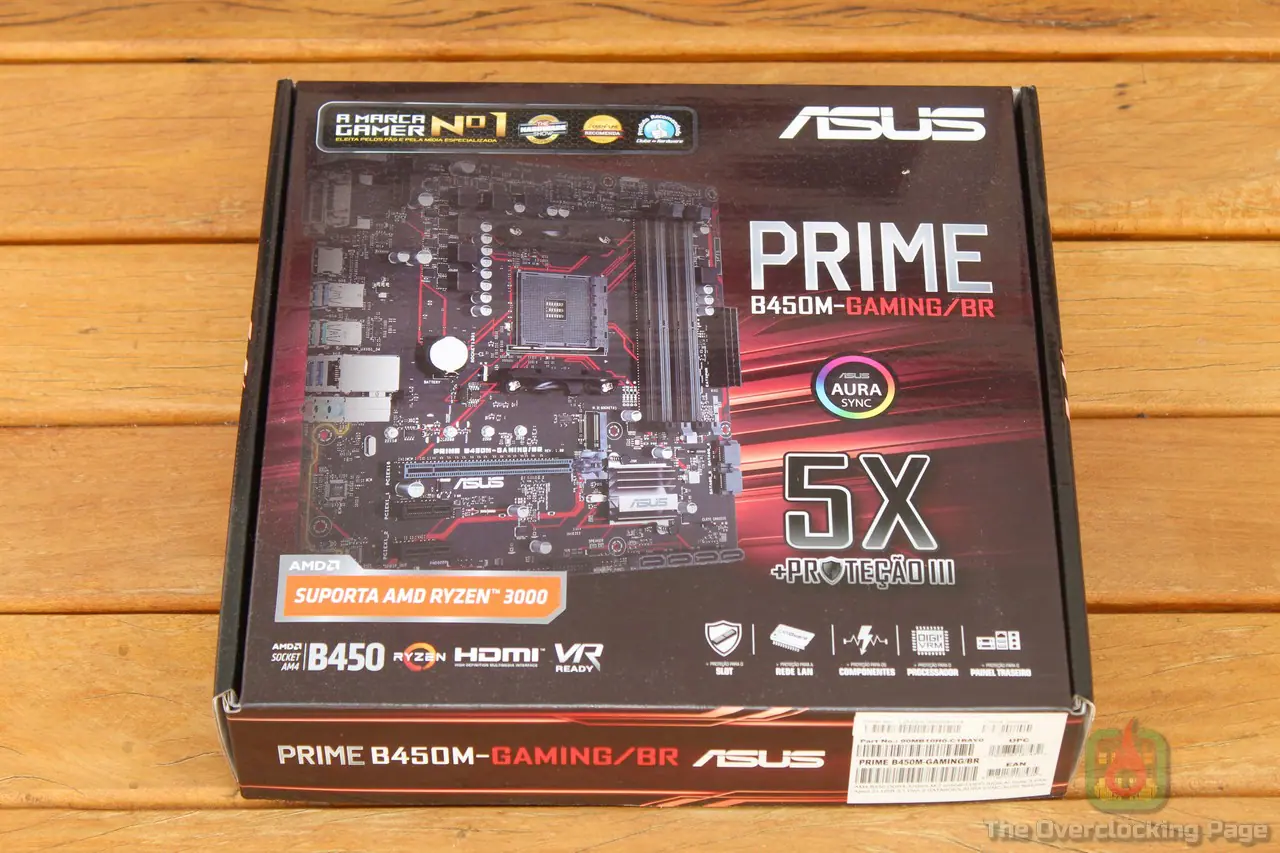 Review] Placa-mãe ASUS PRIME B450M-Gaming/BR - The Overclock Page