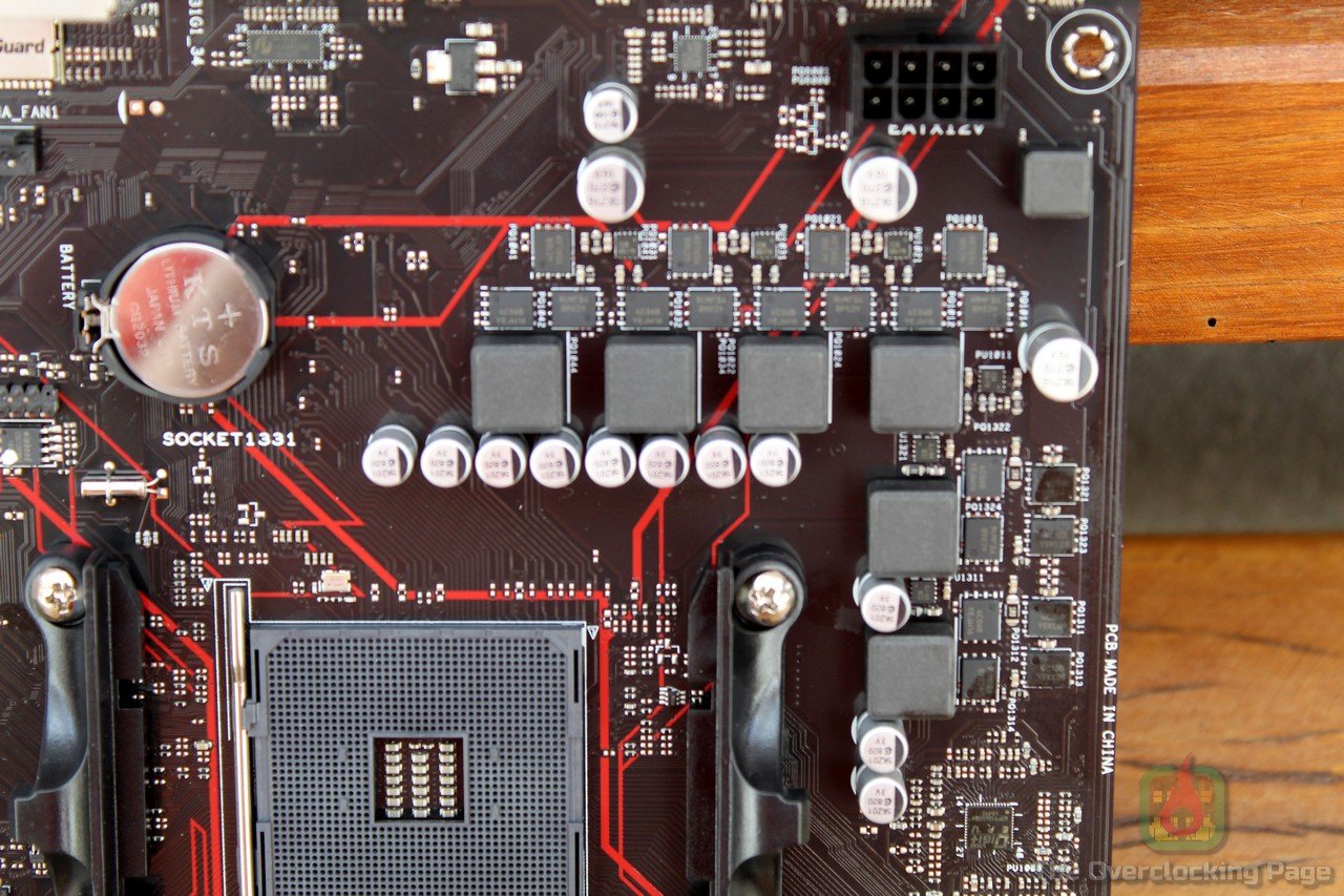 asus b450m gaming br vrm 5