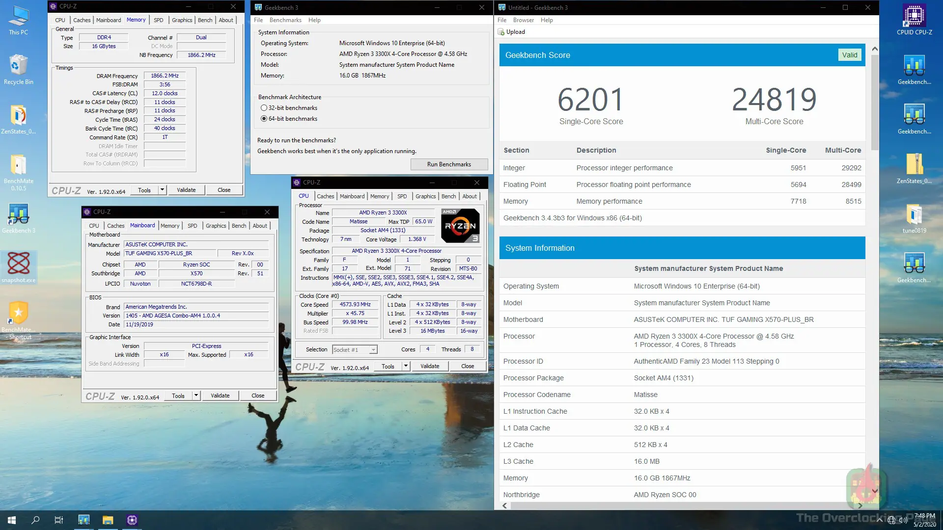 Ryzen 3 3300X – Arquitetura, resultados e overclock 22