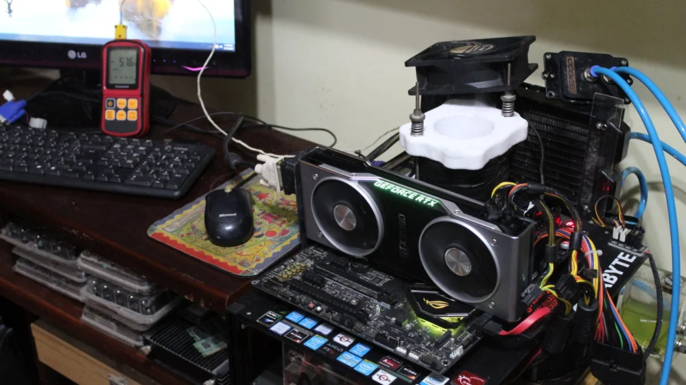 3800x bancada ln2