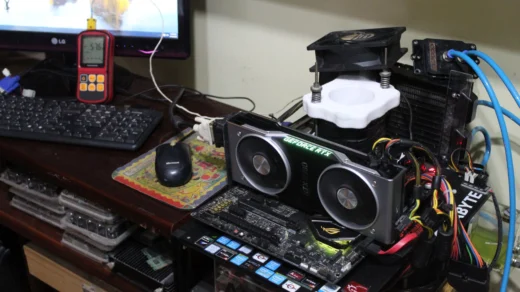 3800x bancada ln2