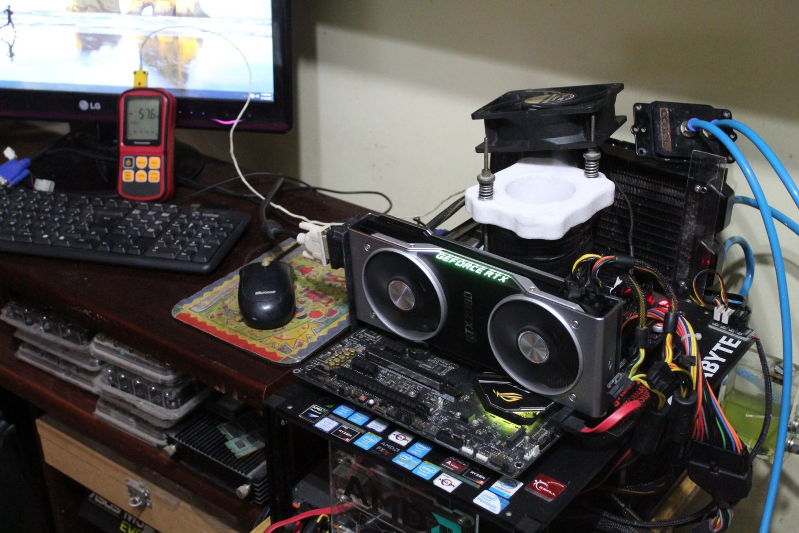 Ryzen 7 3800X - Overclock extremo (LN2) e resultados 3