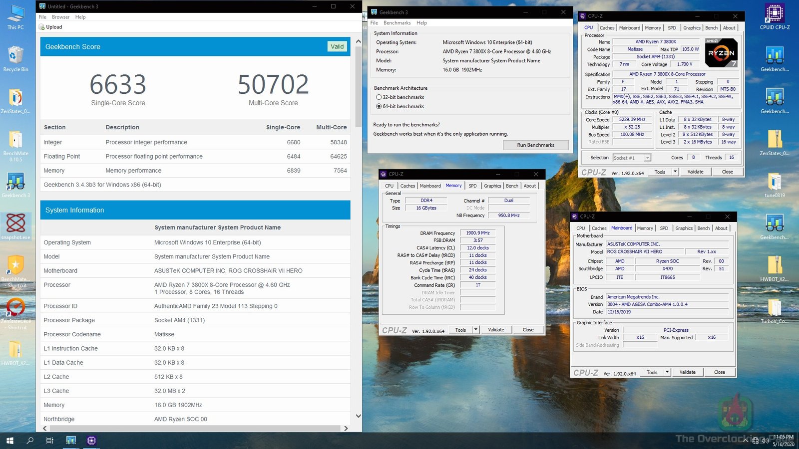 Ryzen 7 3800X - Overclock extremo (LN2) e resultados 6