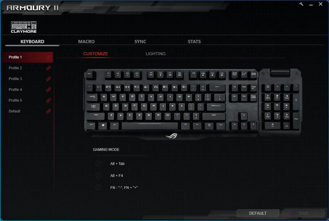 claymore core software 1