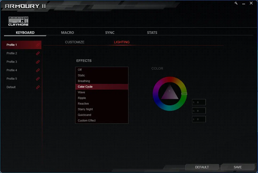 claymore core software 3