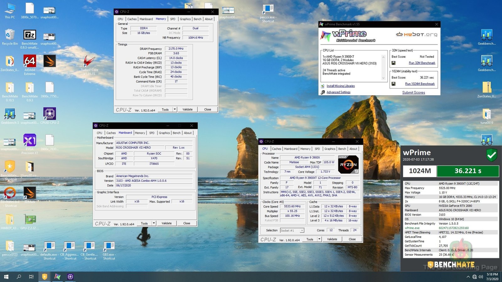 Ryzen 9 3900XT – Overclock extremo (LN2) e resultados 5