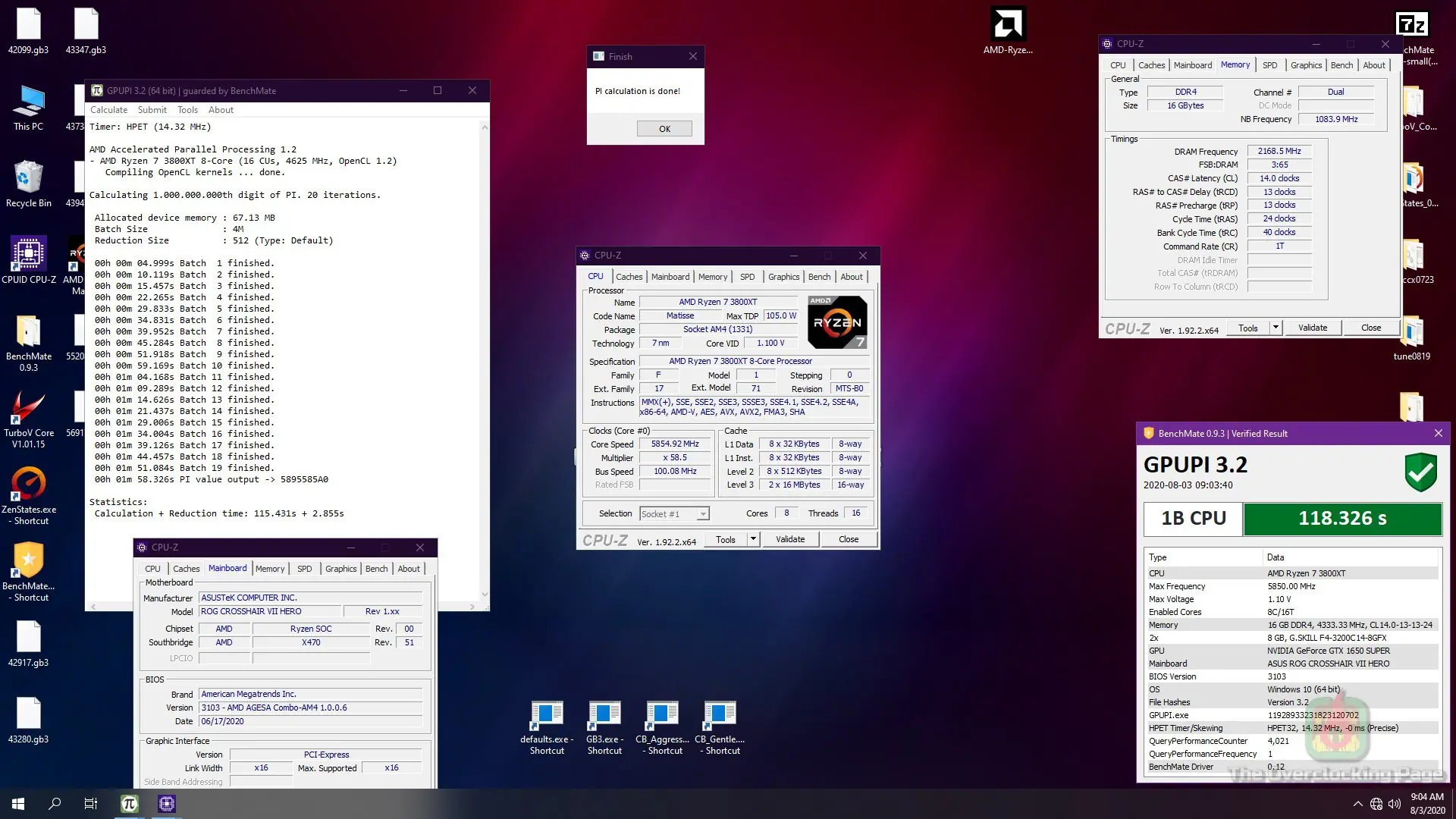 Ryzen 7 3800XT – Overclock extremo (LN2) e resultados 7