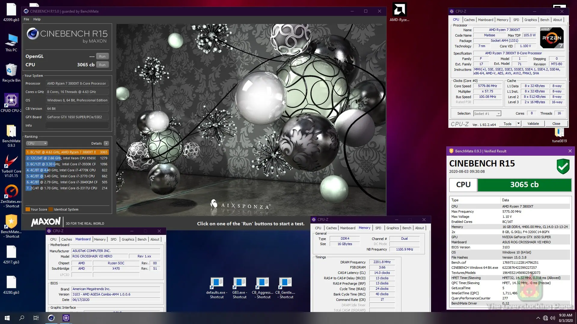 Ryzen 7 3800XT – Overclock extremo (LN2) e resultados 8