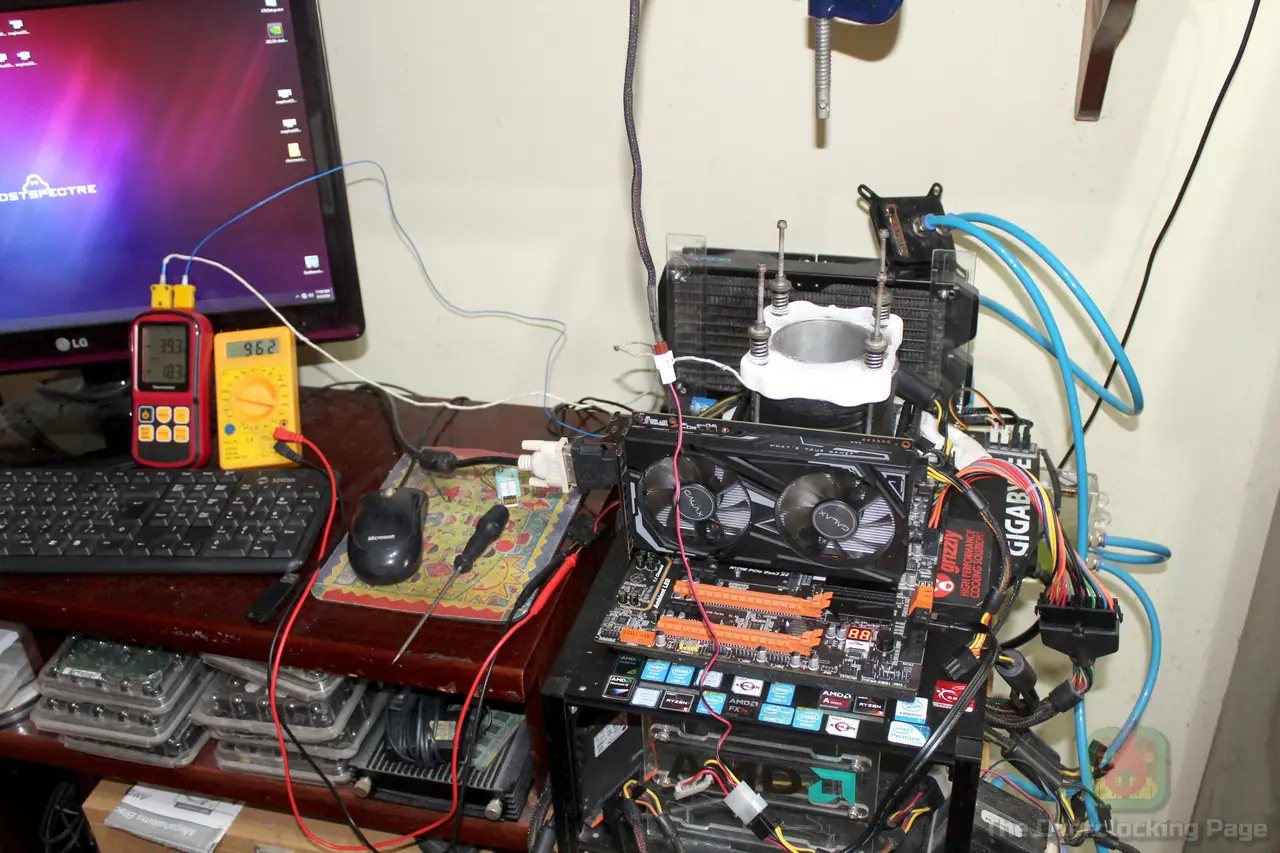 Overclock extremo no Xeon do AliExpress - Preparação e resultados! 17