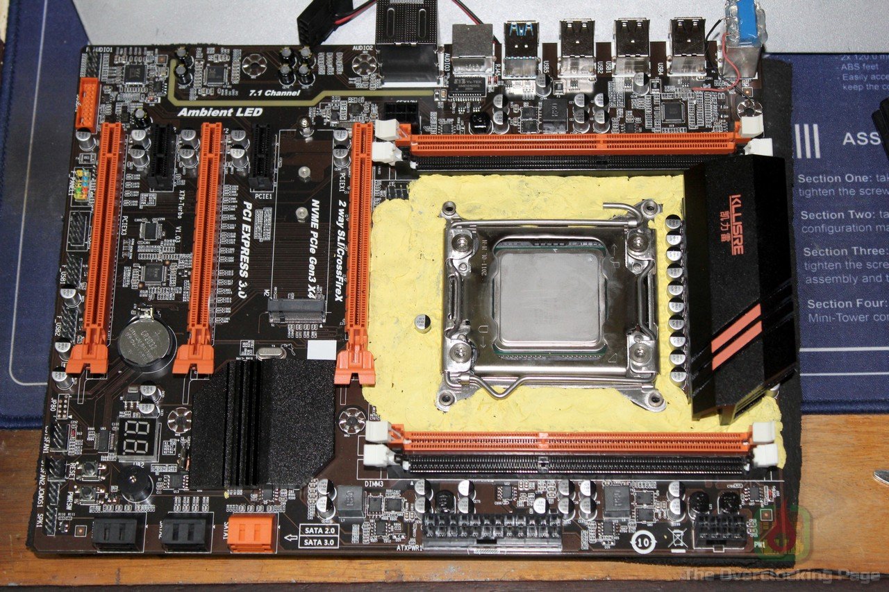 Overclock extremo no Xeon do AliExpress - Preparação e resultados! 6