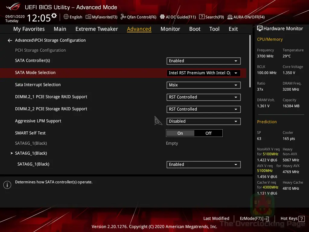m12a nvme raid bios 1