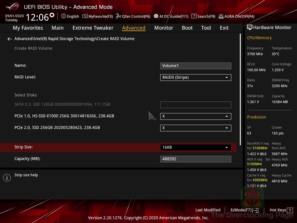 m12a nvme raid bios 4