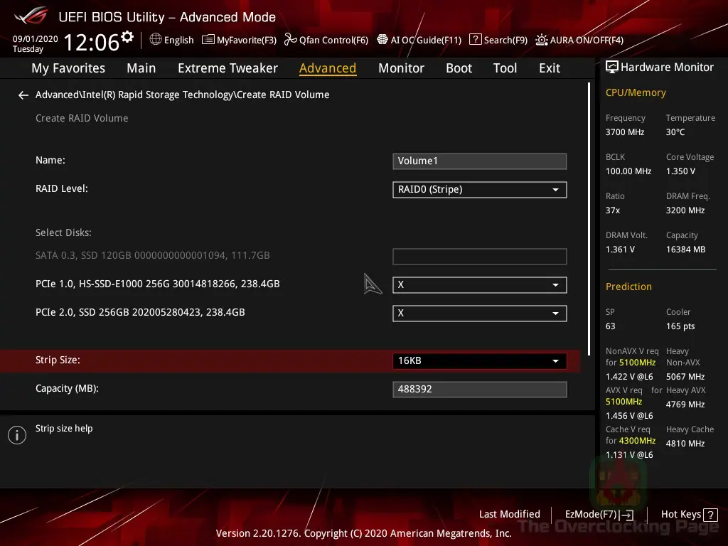 m12a nvme raid bios 4