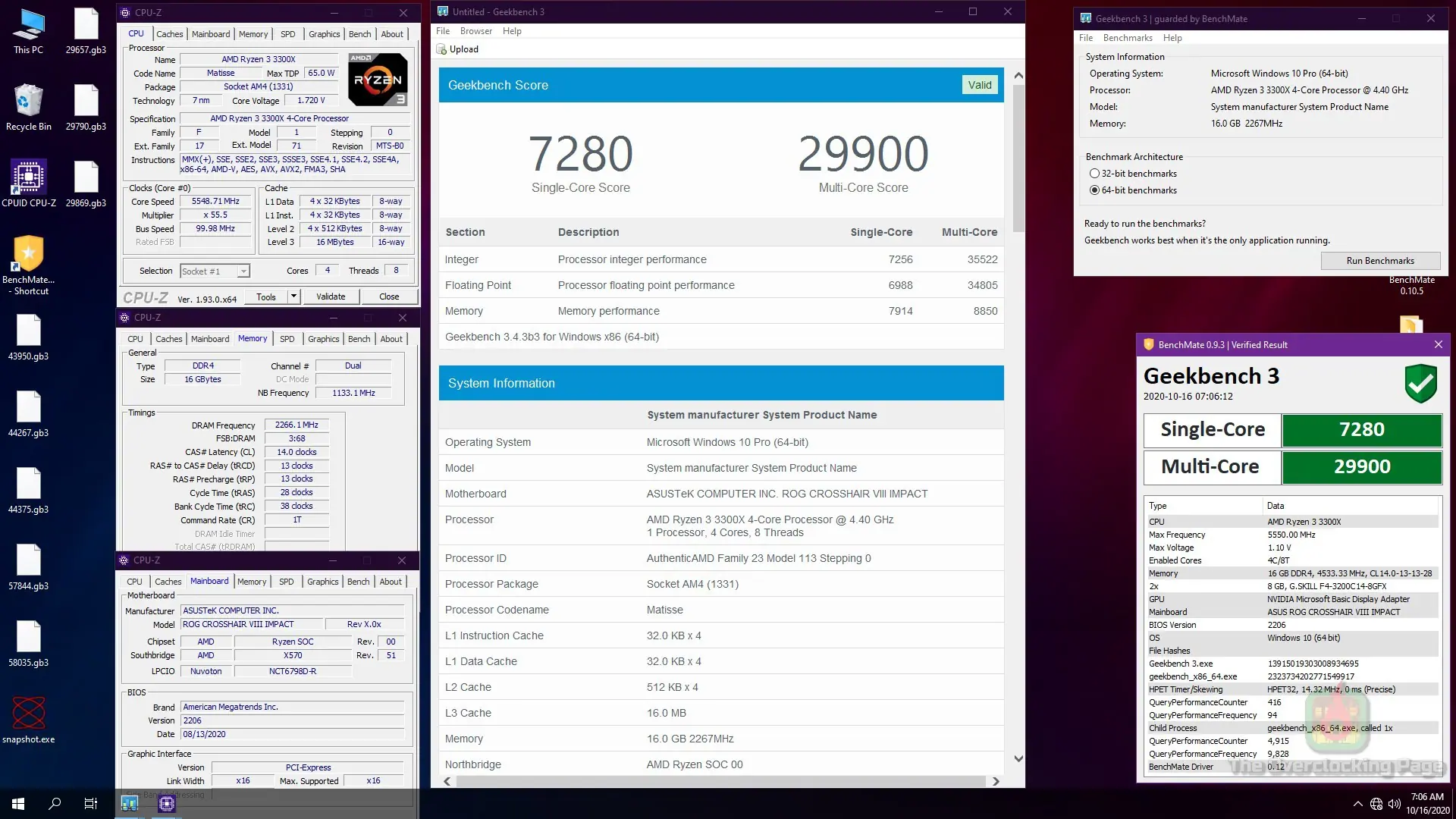 Crosshair VIII Impact e Ryzen XT - Overclock extremo (LN2) e resultados 22