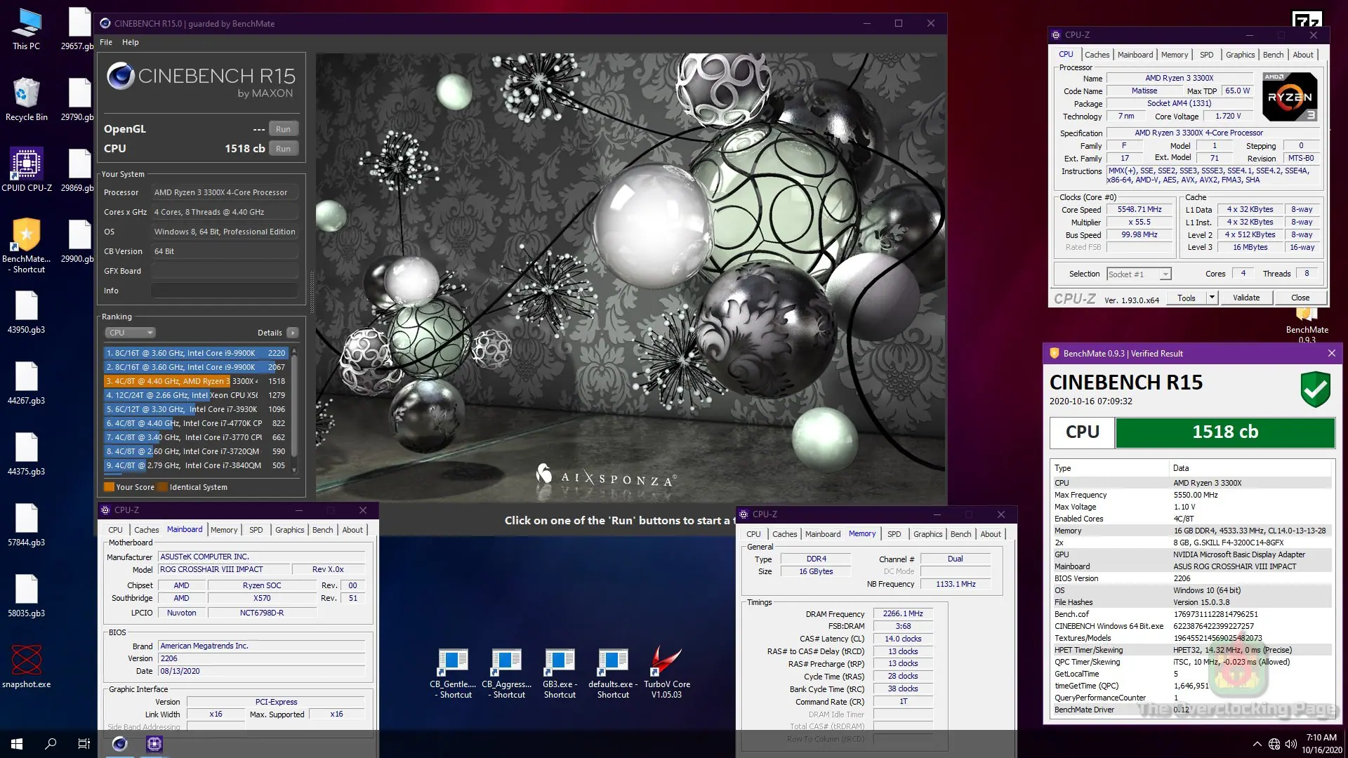 Crosshair VIII Impact e Ryzen XT - Overclock extremo (LN2) e resultados 23