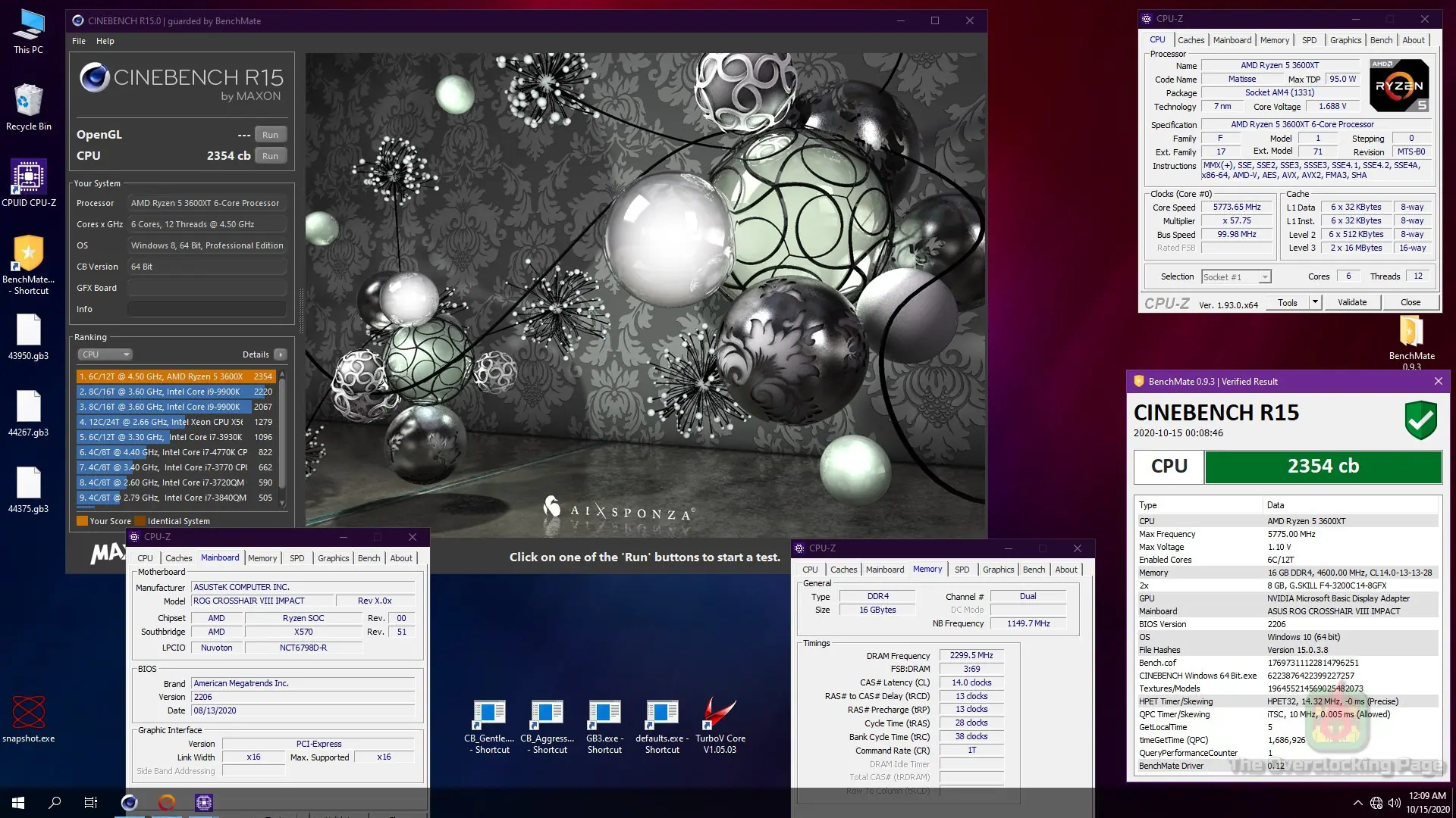 Crosshair VIII Impact e Ryzen XT - Overclock extremo (LN2) e resultados 21