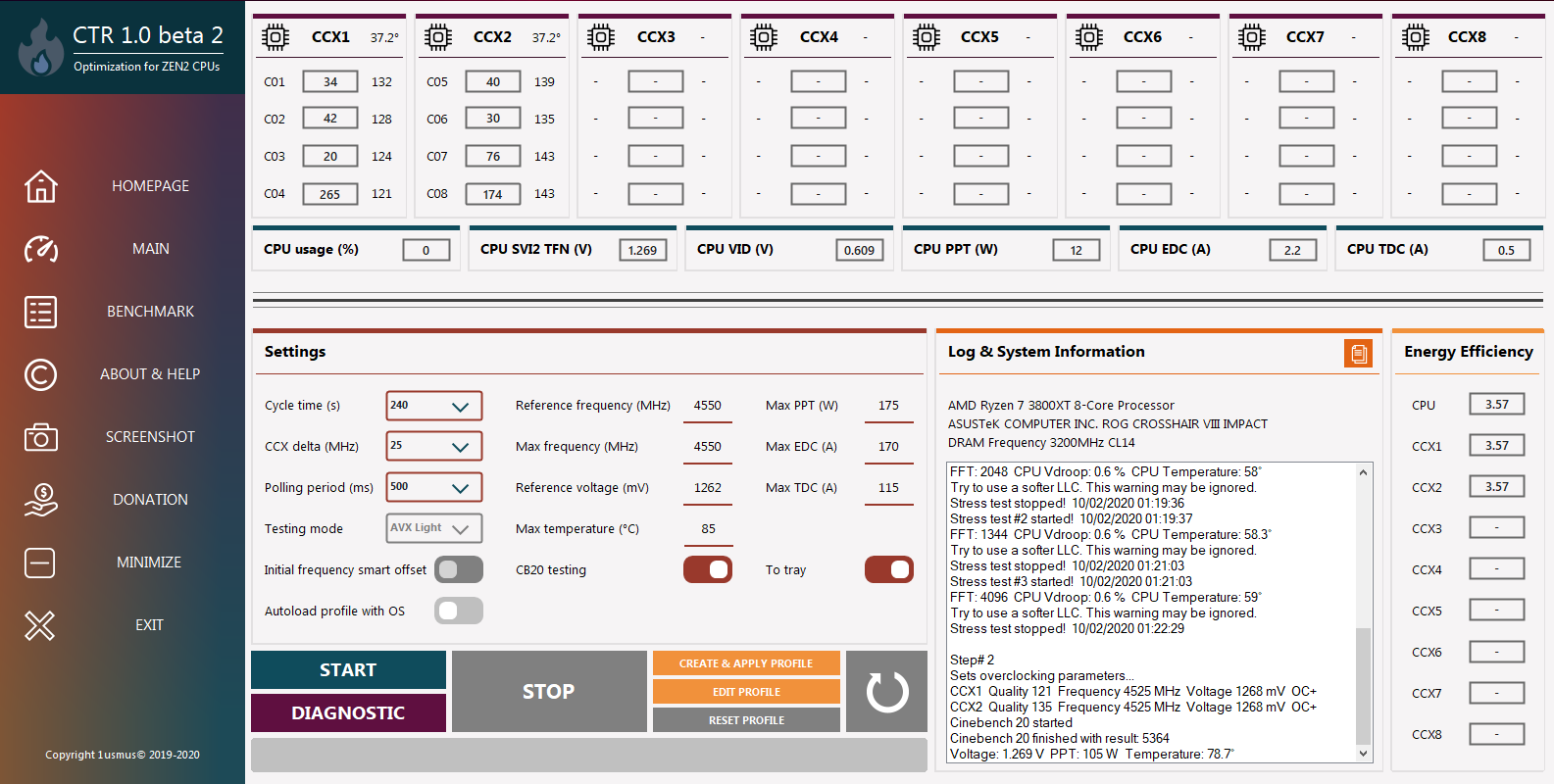 ClockTune for Ryzen - Impressões e primeiros testes 5