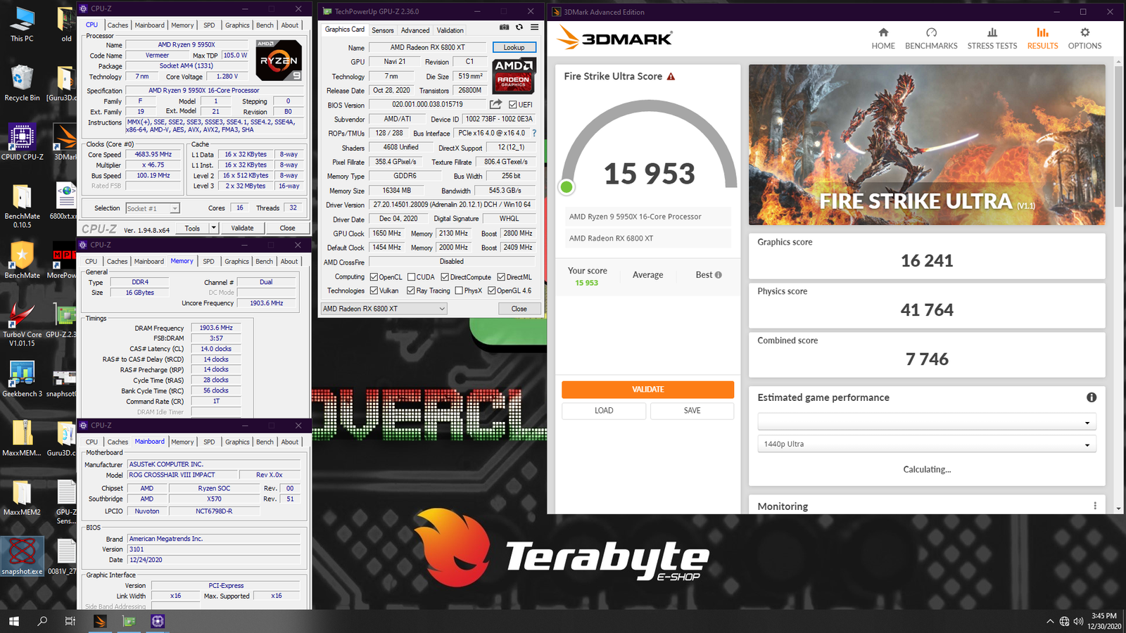 Ryzen 9 5950X no LN2, Voltmod na RX6800 XT e Ryzen 5 4650G - Ultimos resultados de 2020! 14