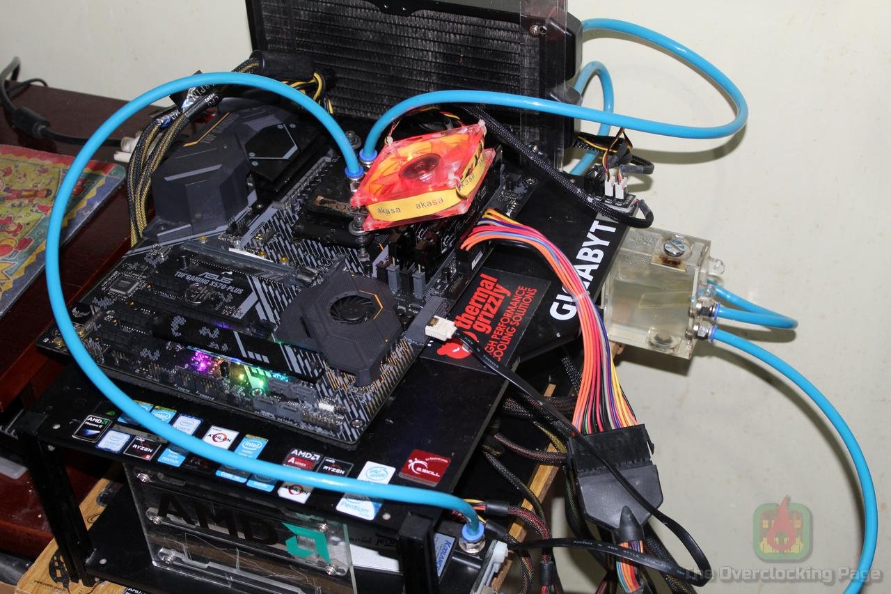 Ryzen 5 PRO 4650G - Resultados no overclock: Ambiente e Extremo 4 4650g bancada wc