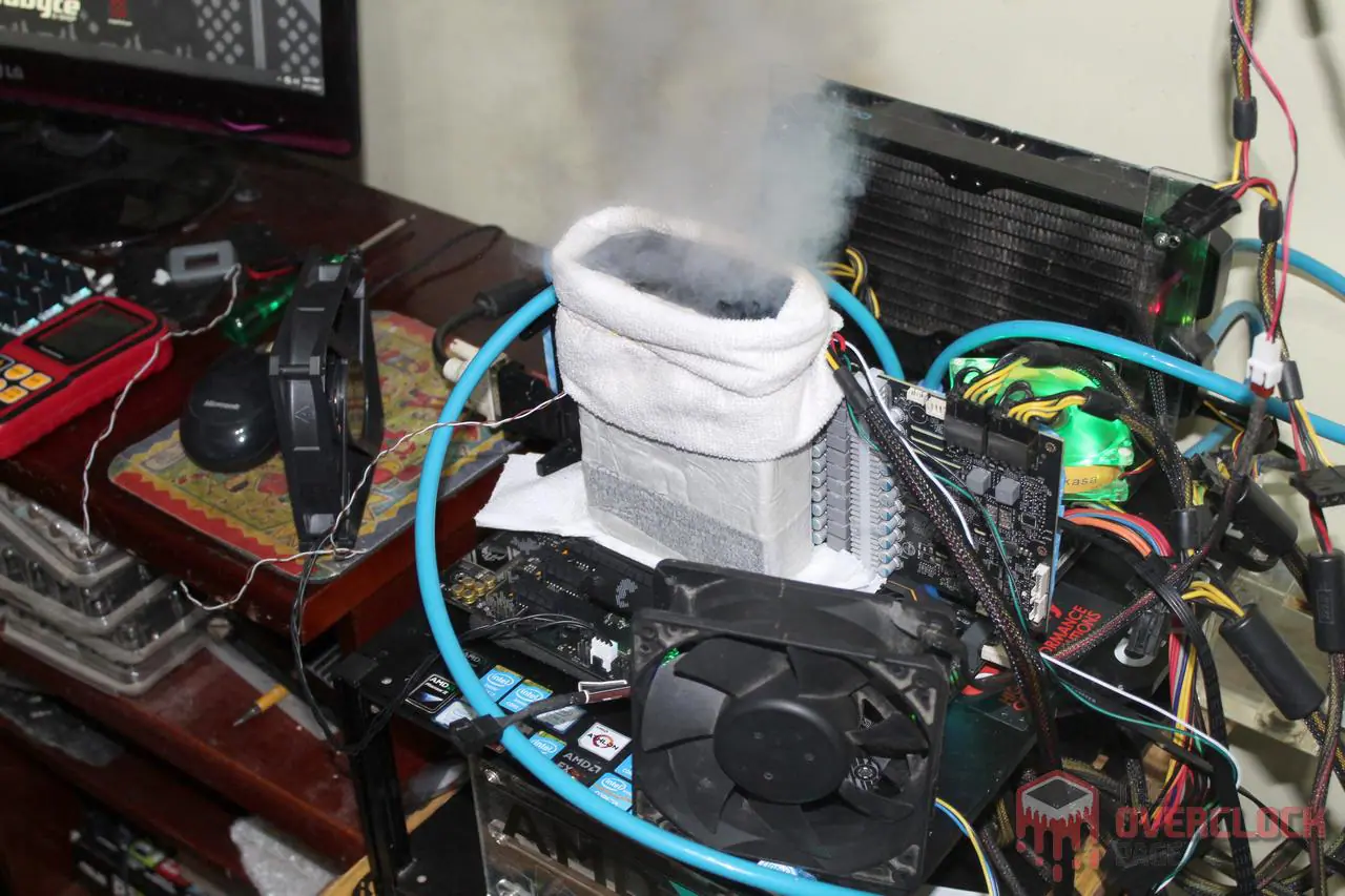 Overclock extremo na GALAX RTX3090 com LN2 - Experiência e resultados! 12