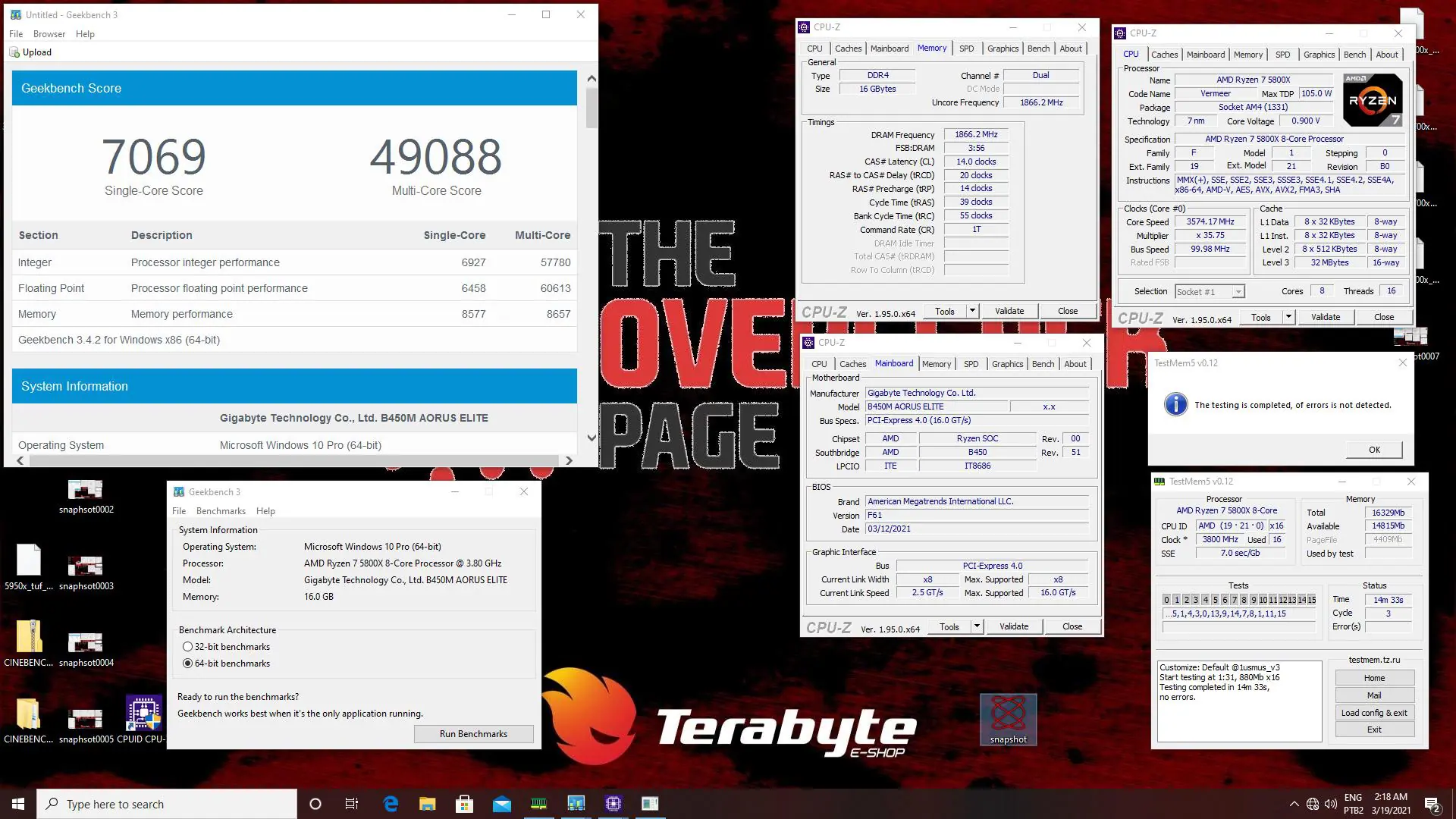 b450m aorus 16gb edie