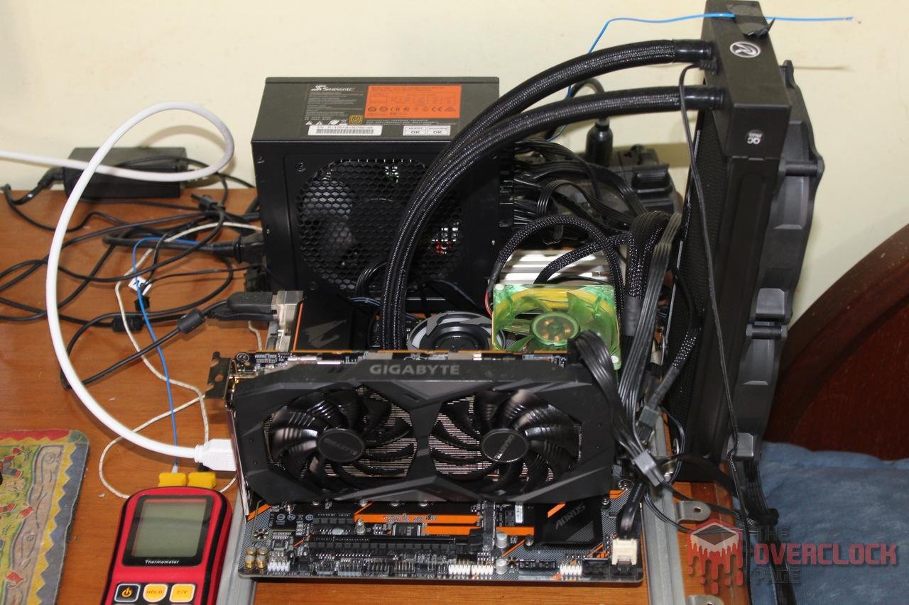 b450m aorus elite bancada 1
