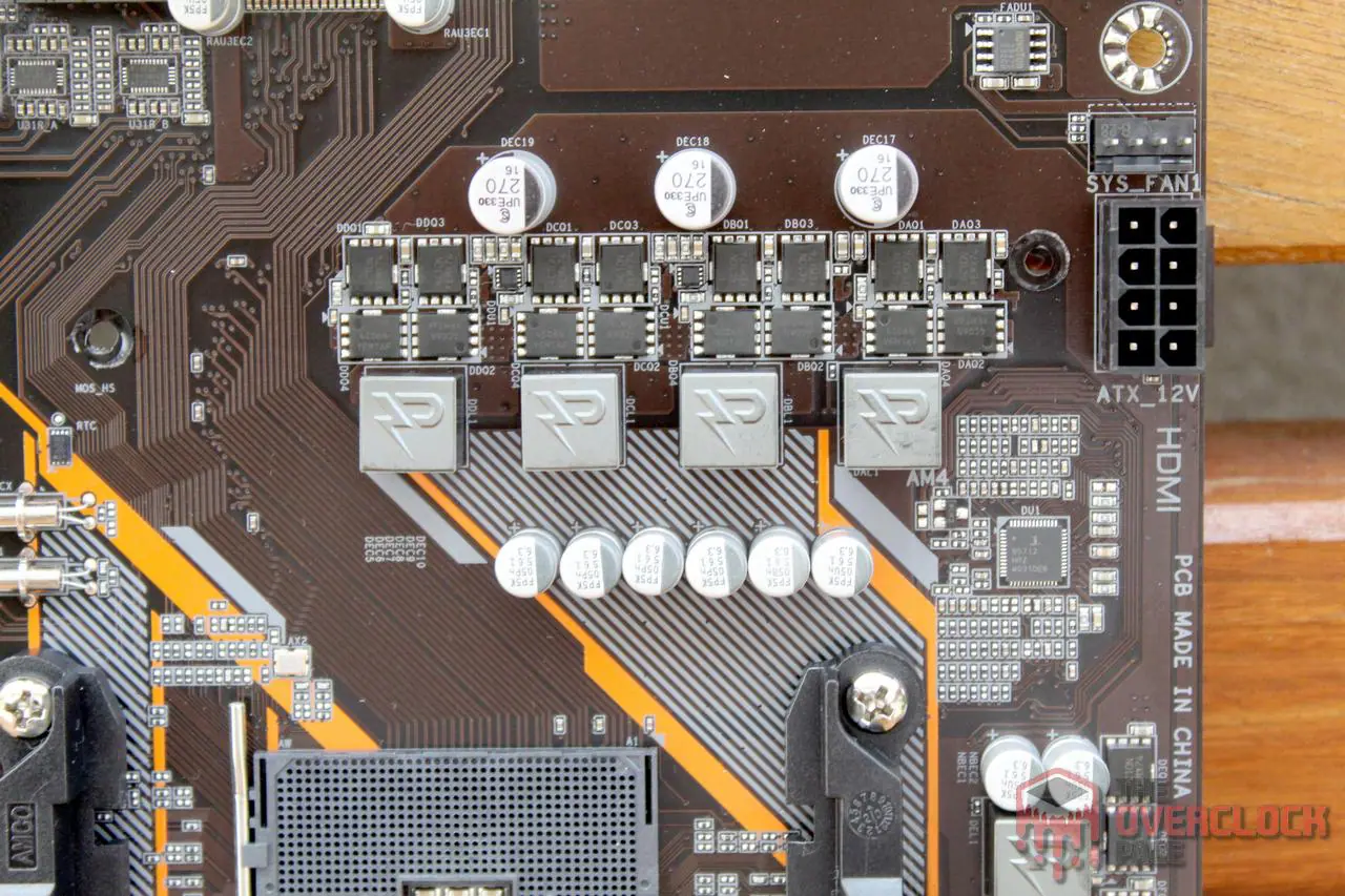 b450m aorus elite vrm 3