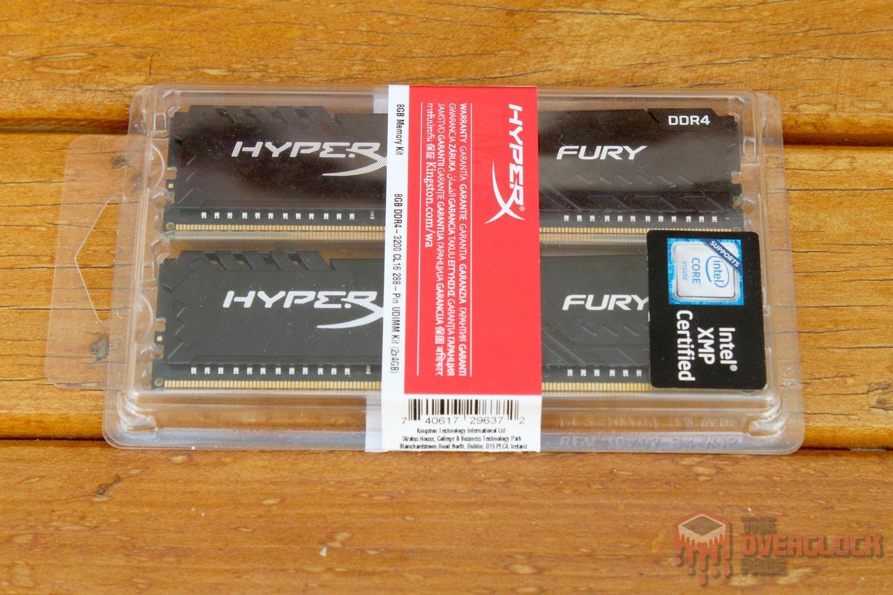 2x4GB HyperX Fury 3200 CL16 - Hynix CJR 4Gbit - Testes e resultados 2 hyperx fury 3200 c16 1