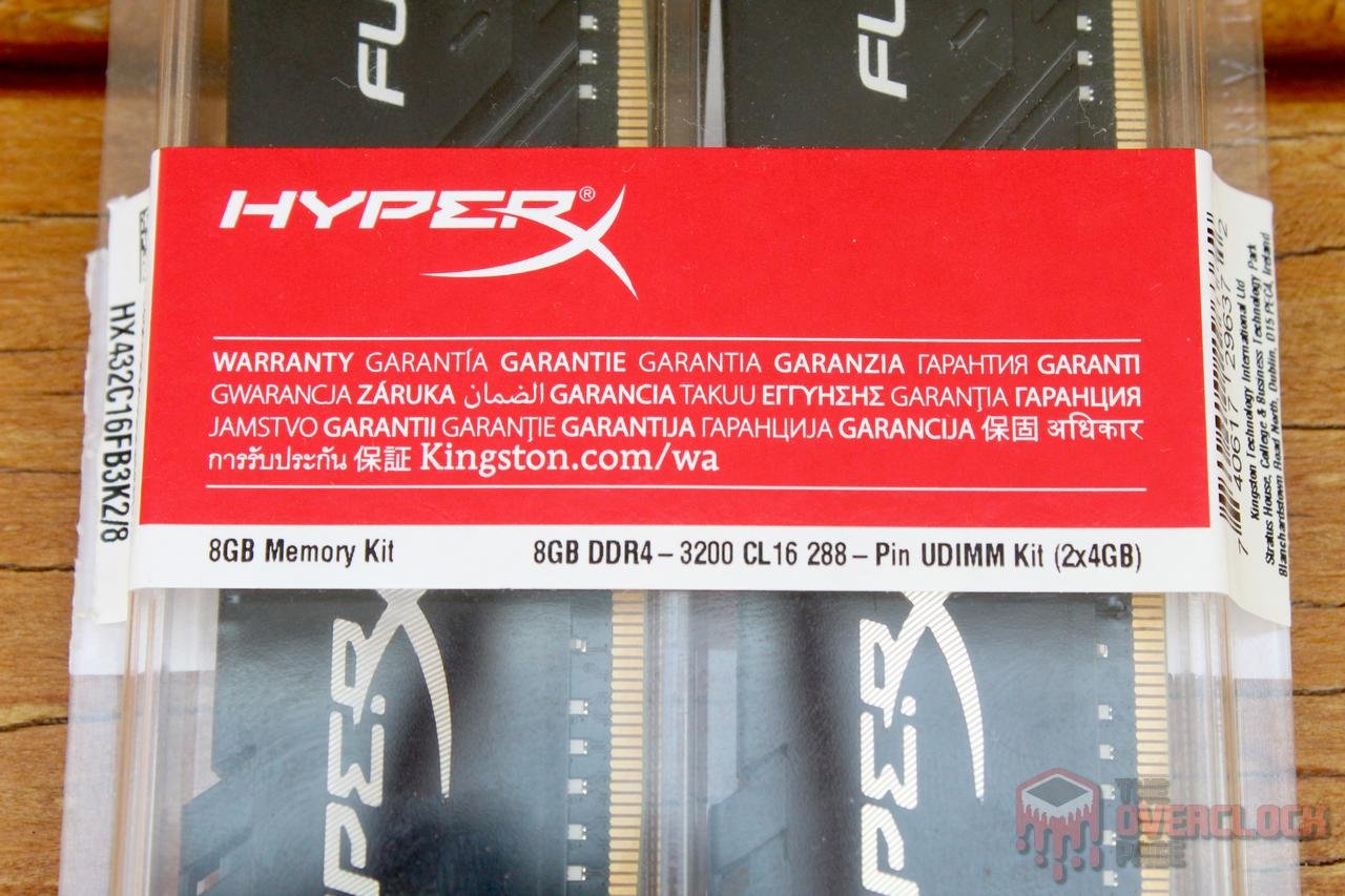 2x4GB HyperX Fury 3200 CL16 - Hynix CJR 4Gbit - Testes e resultados 3 hyperx fury 3200 c16 2
