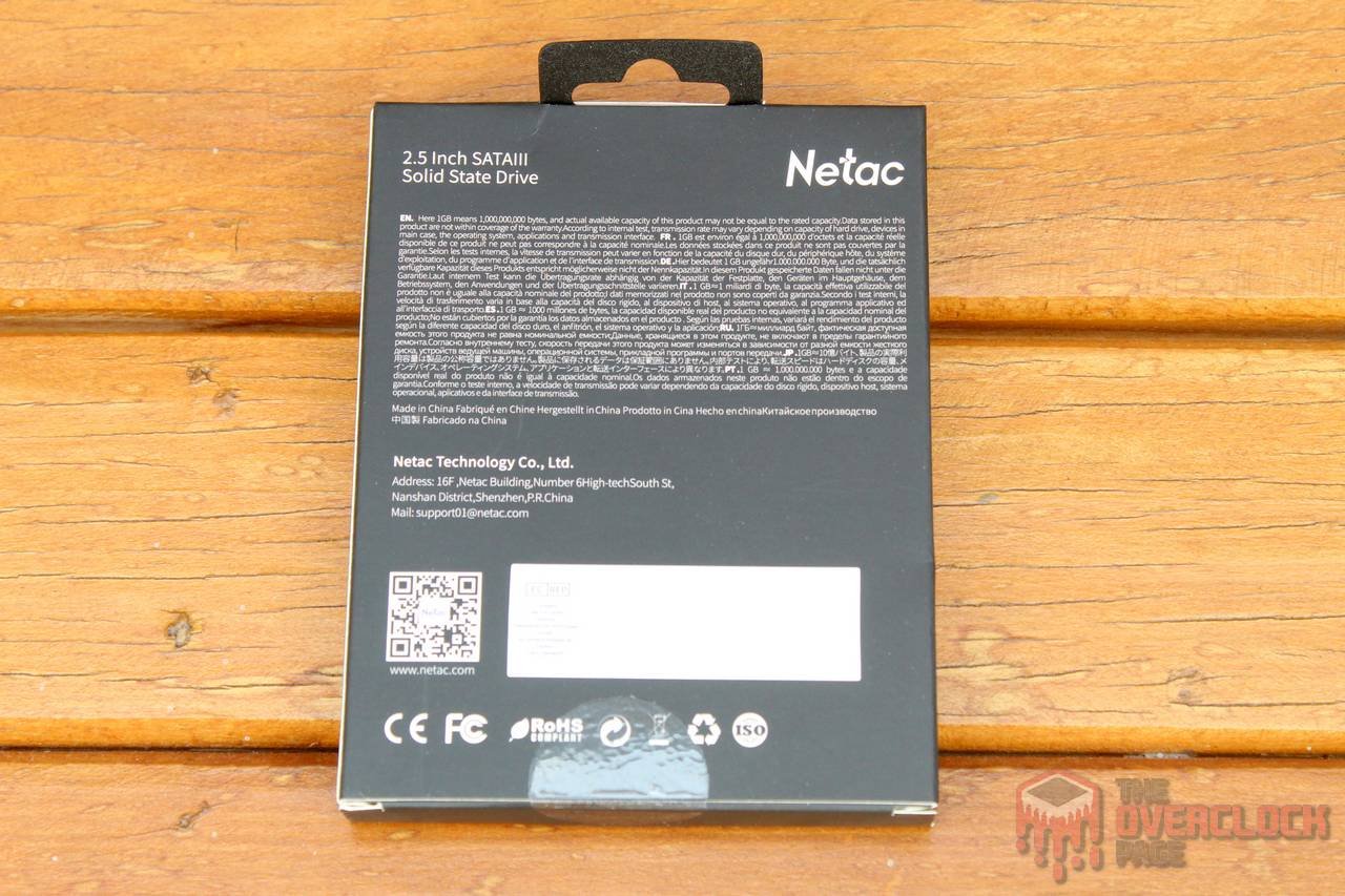 SSD SATA Netac N530S 240 GB - Análise, testes e resultados 3 netac n530s 240gb 2